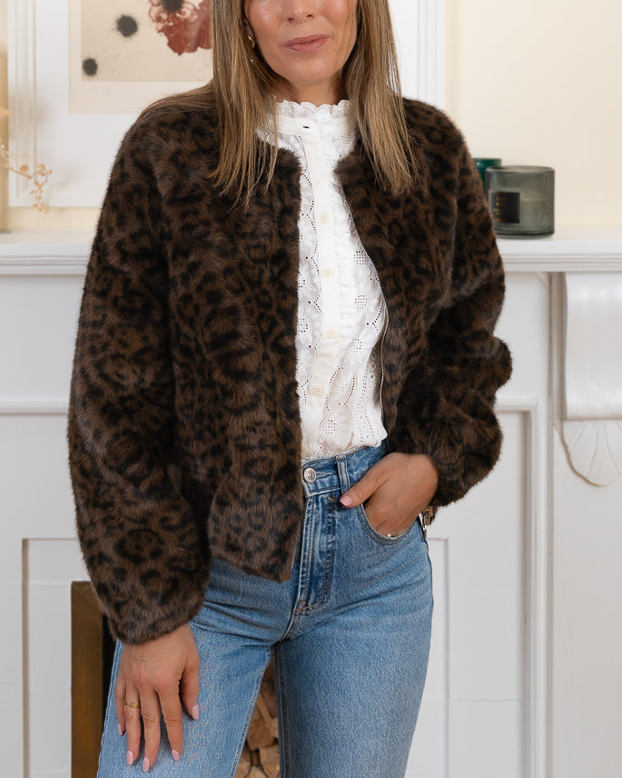 Leopard Louisa Jacket
