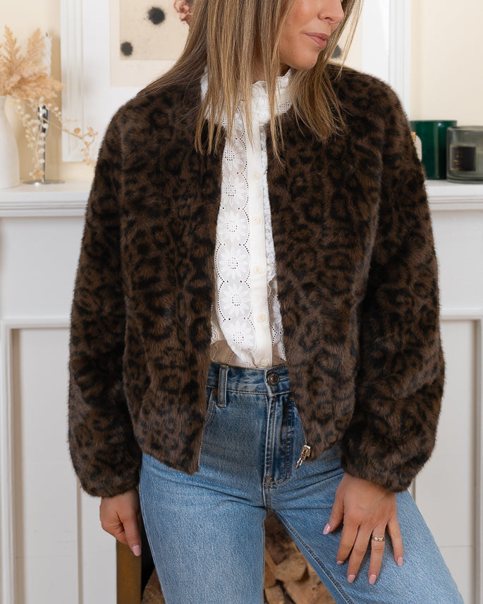 Leopard Louisa Jacket