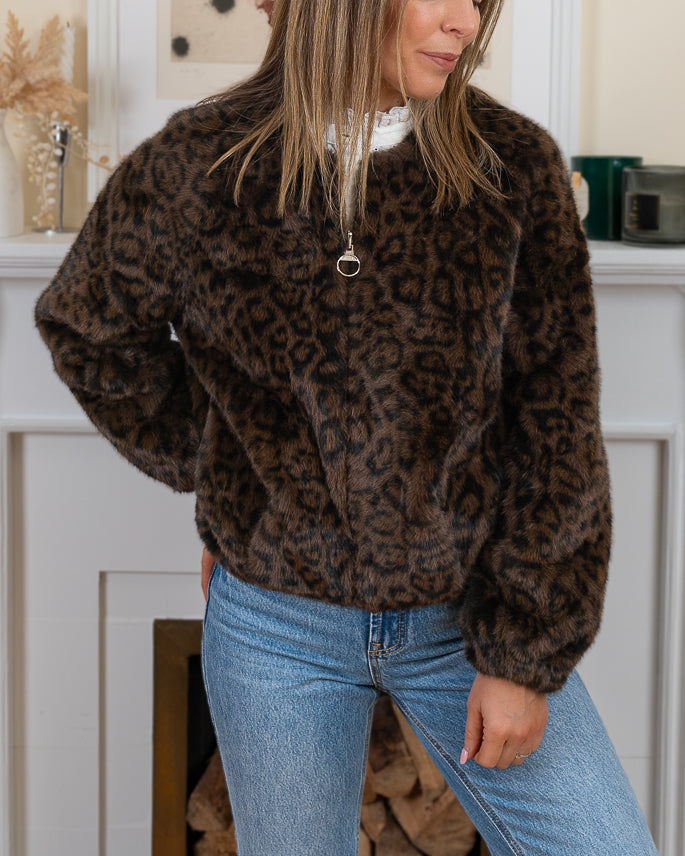 Leopard Louisa Jacket