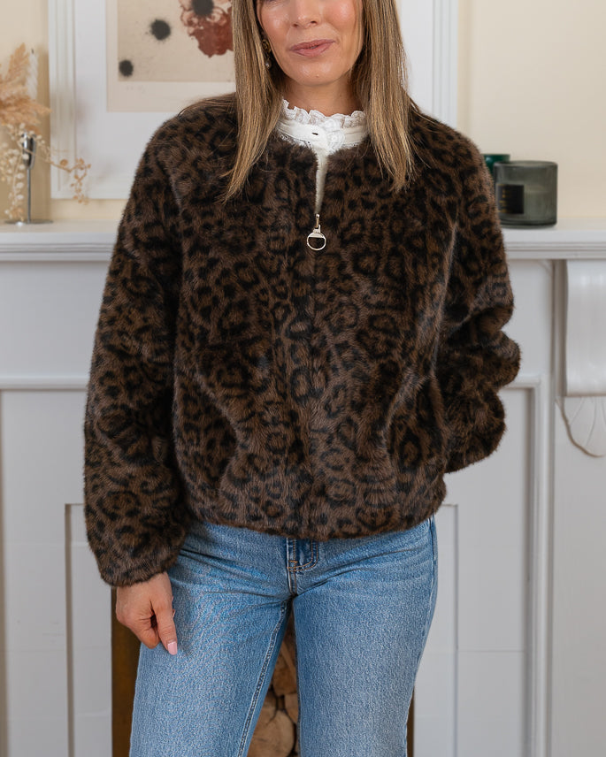 Leopard Louisa Jacket