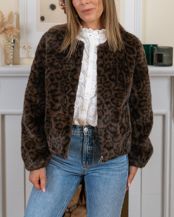 Leopard Louisa Jacket