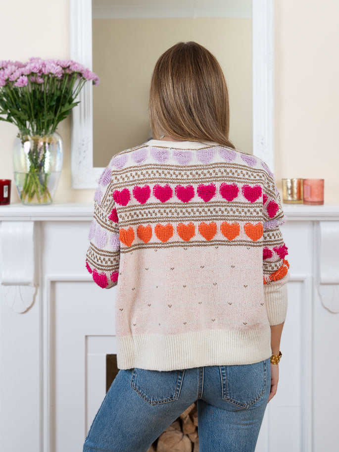 Lily heart Cardigan