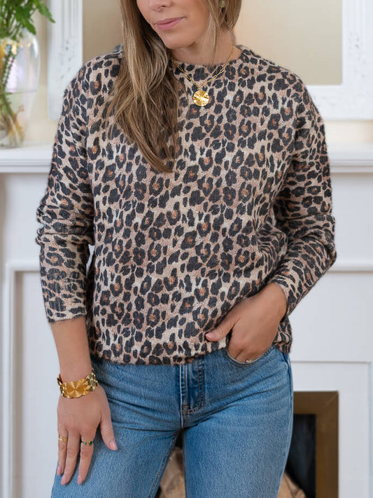 Lisa Leopard Jumper