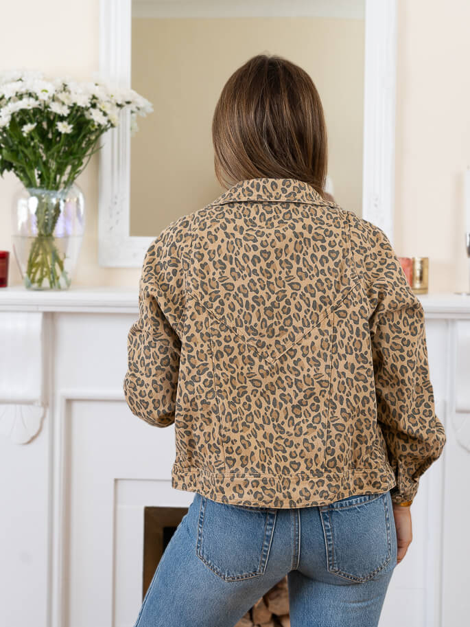 Martina Leopard Jacket