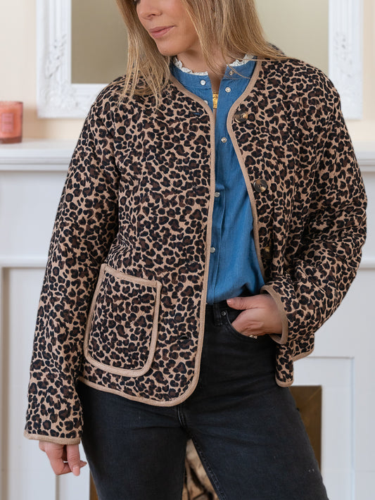 Melissa Leopard jacket