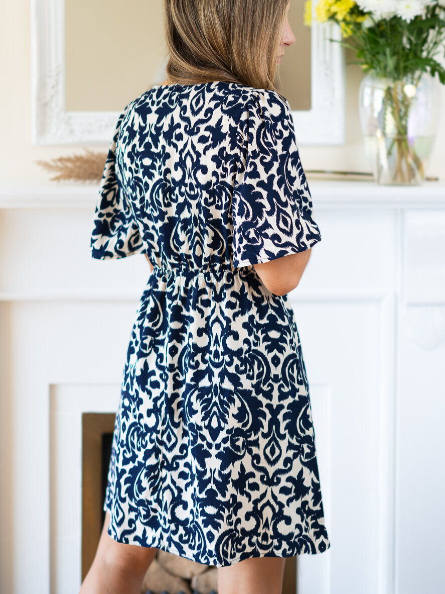 Navy Alexa Dress