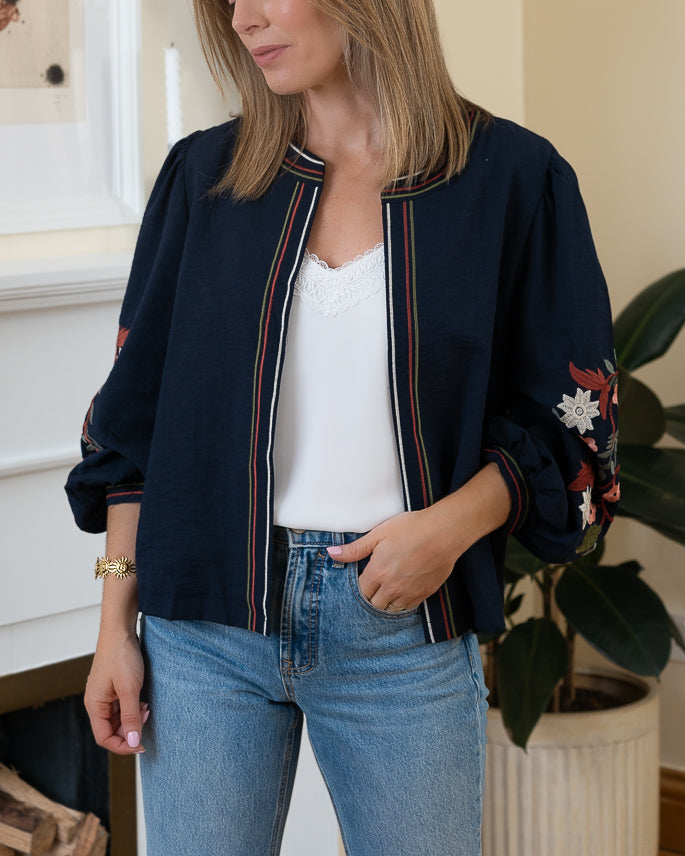 Navy Beth Jacket