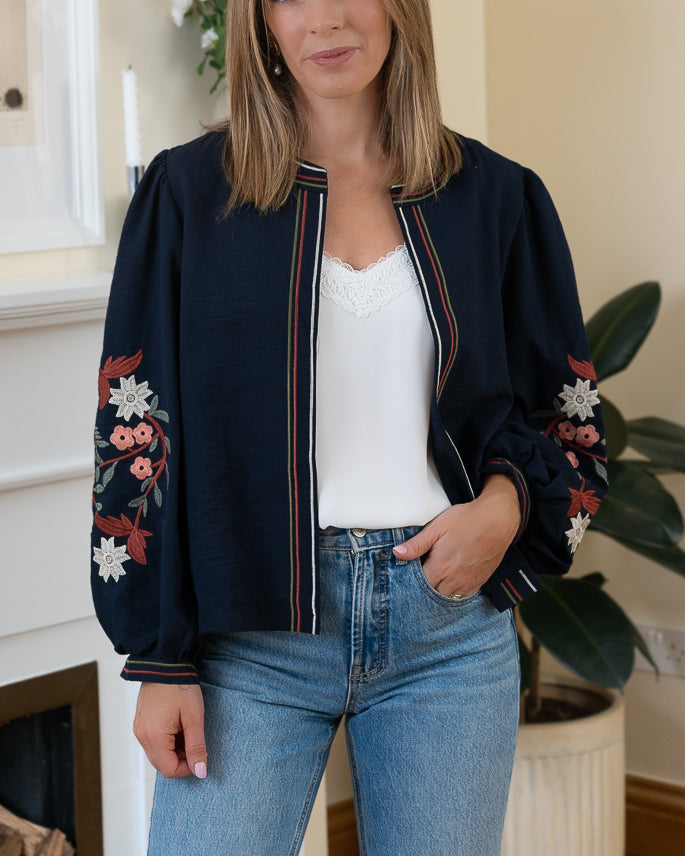 Navy Beth Jacket