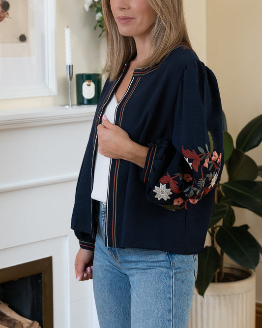 Navy Beth Jacket