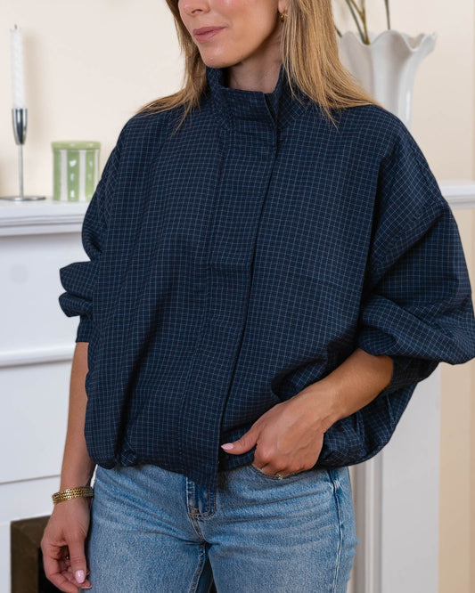 Navy Claire Jacket