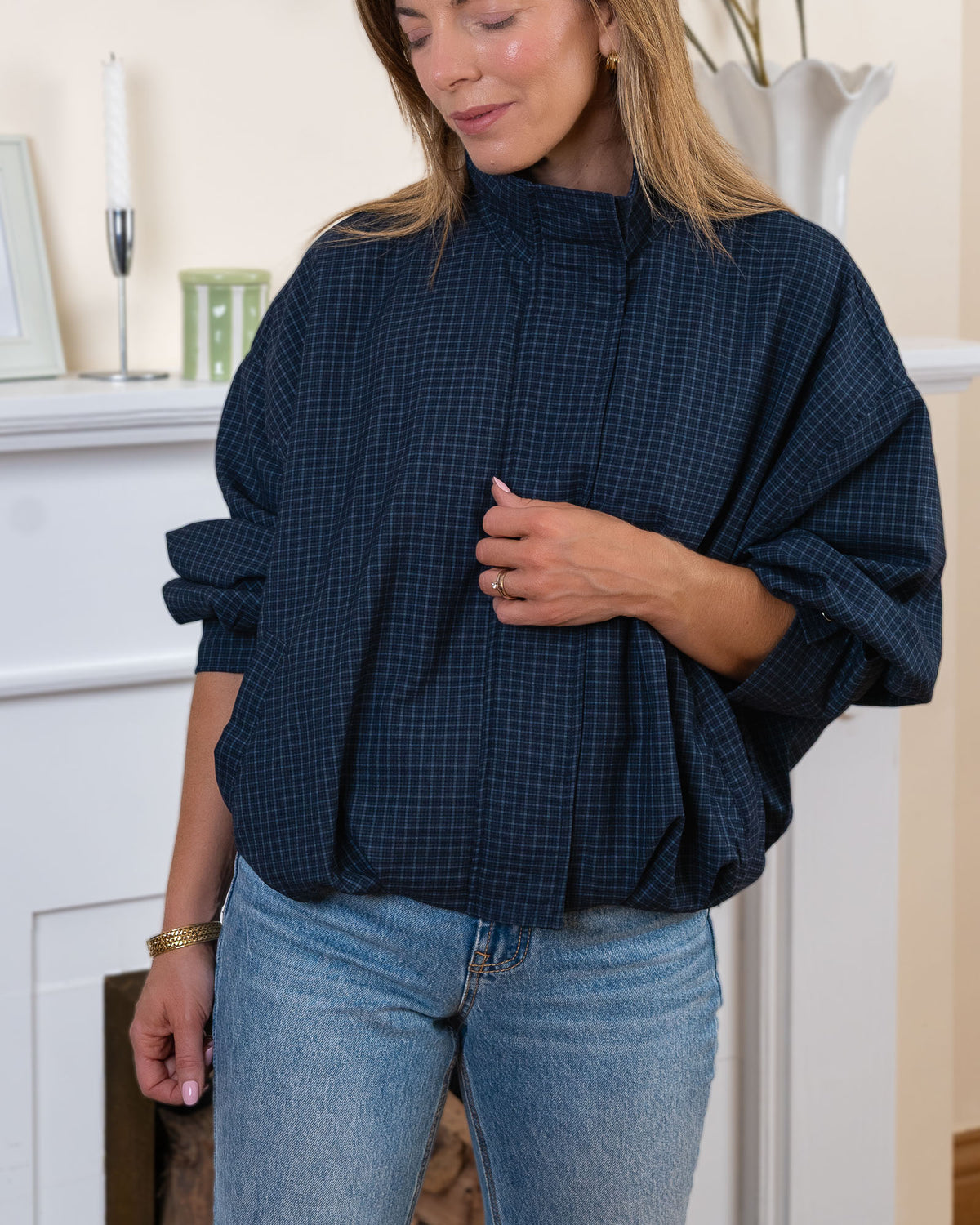 Navy Claire Jacket