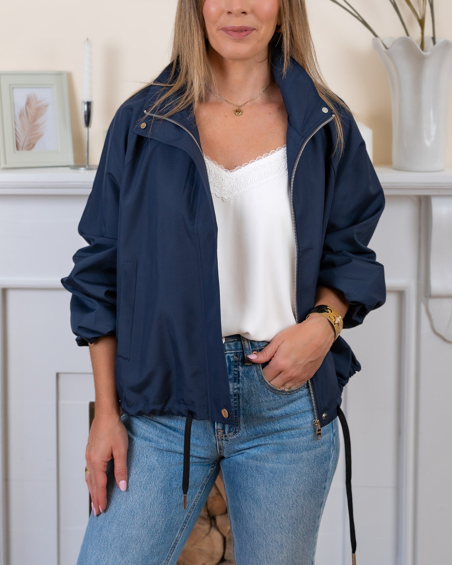 Navy Enzo Jacket