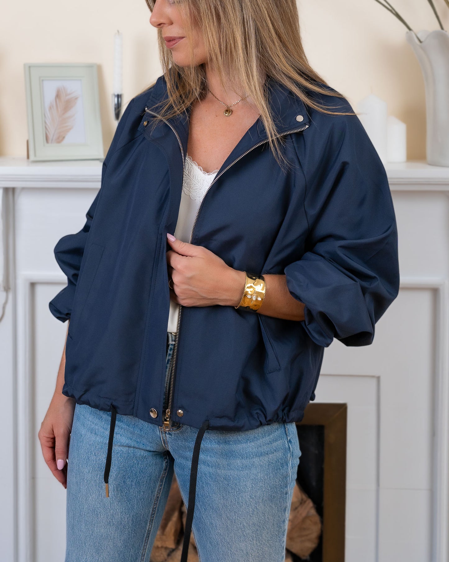 Navy Enzo Jacket
