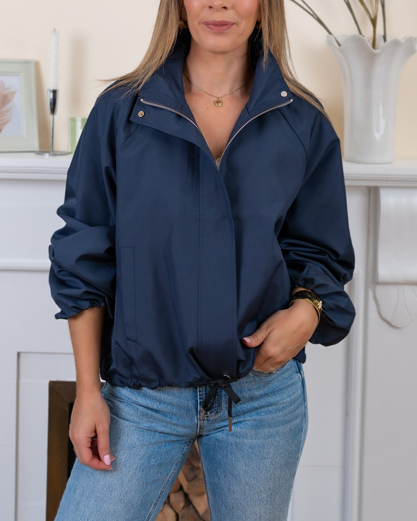 Navy Enzo Jacket