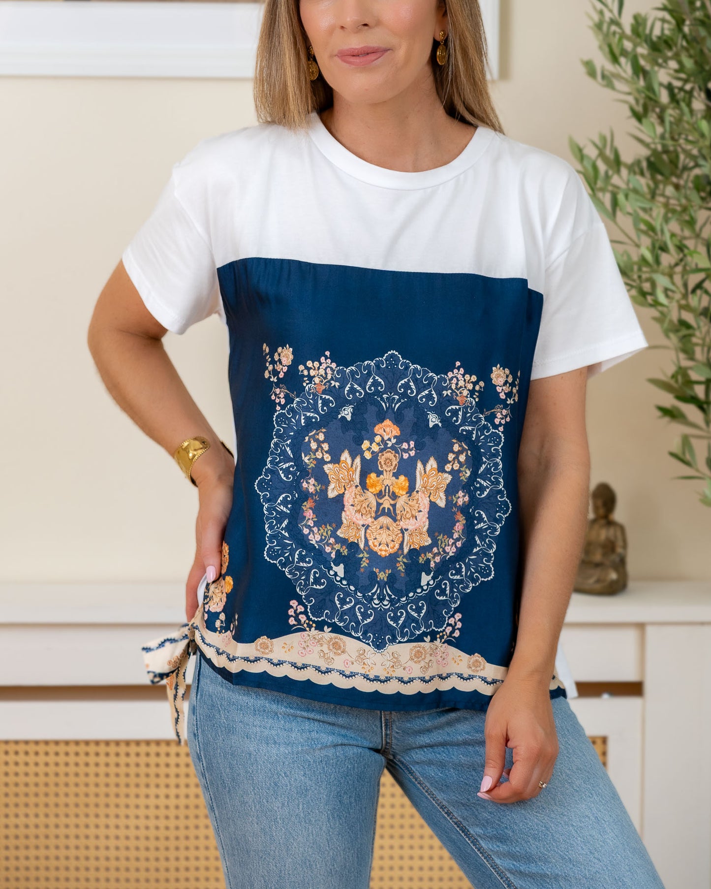 Navy Ibiza tee