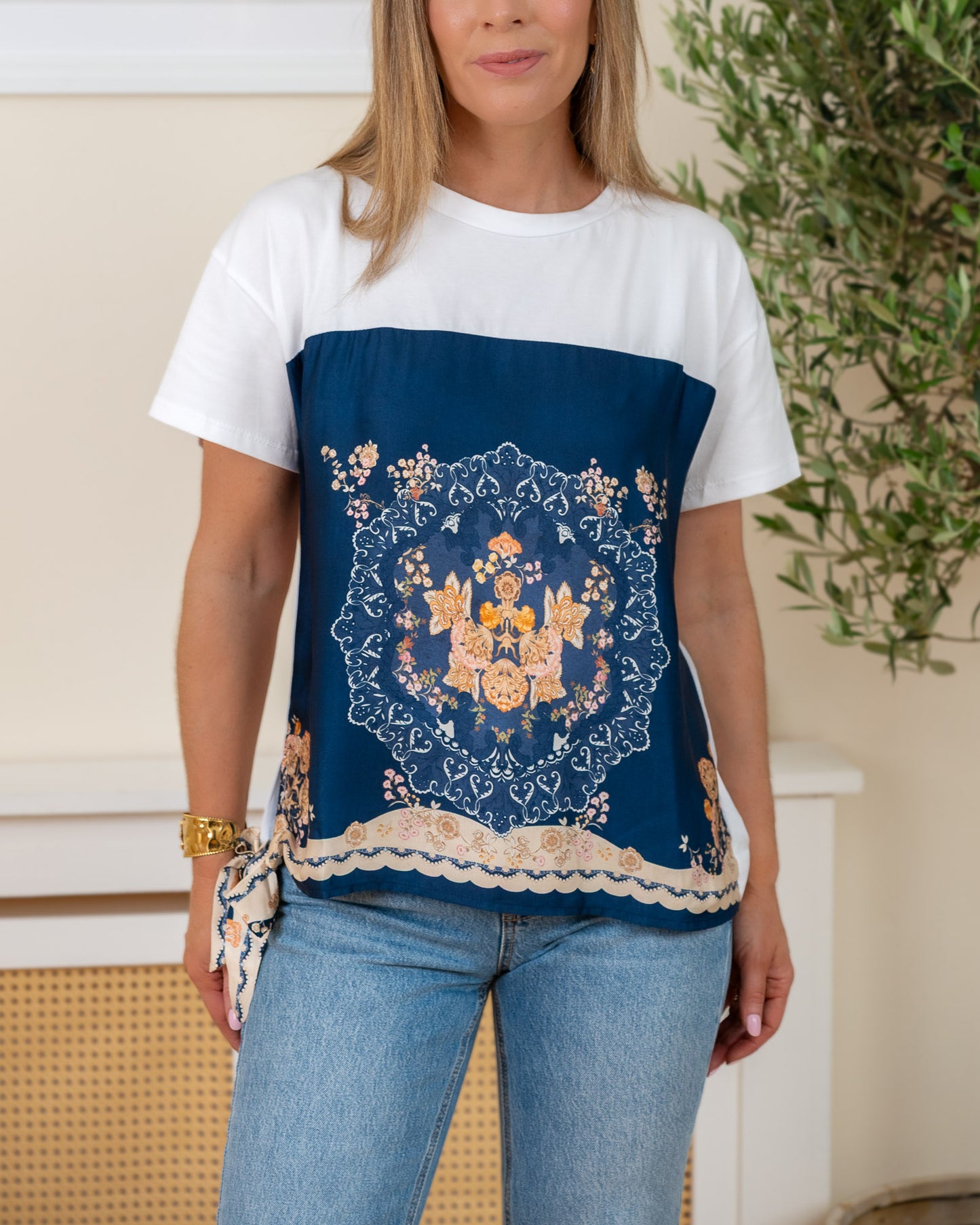 Navy Ibiza tee