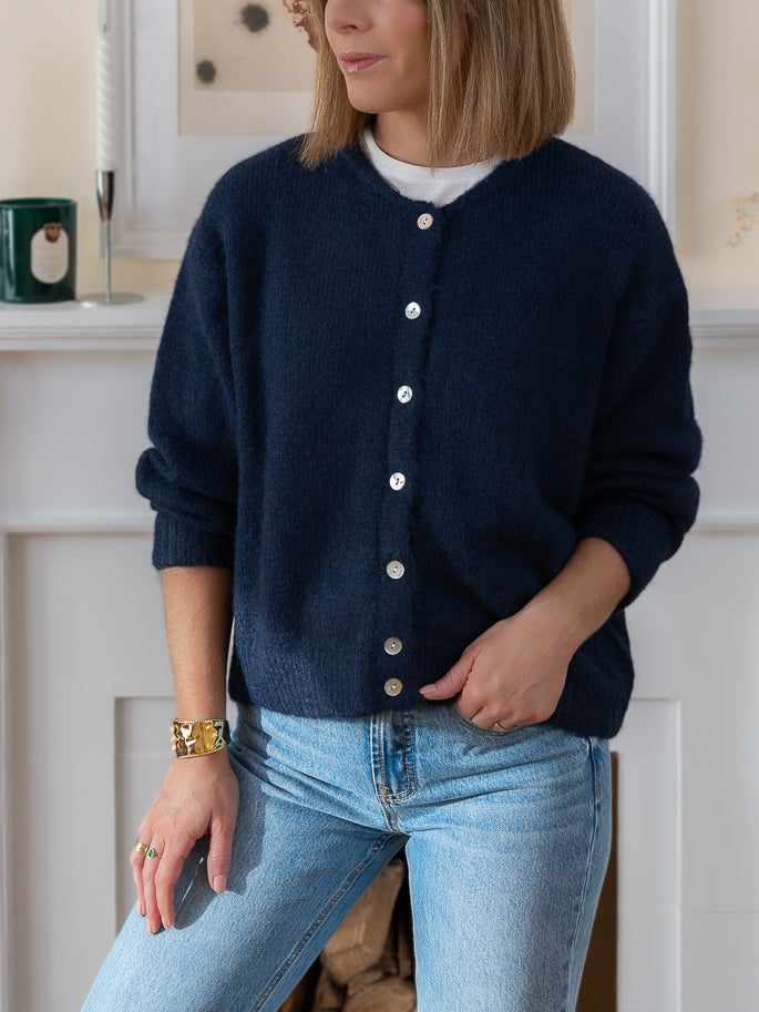 Navy Julie Cardigan