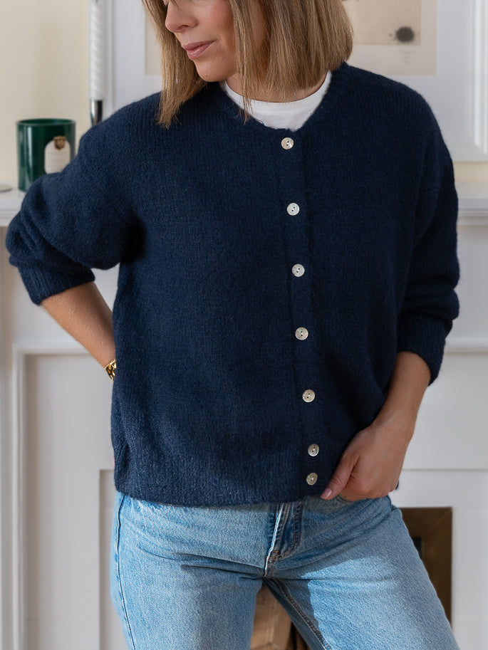 Navy Julie Cardigan