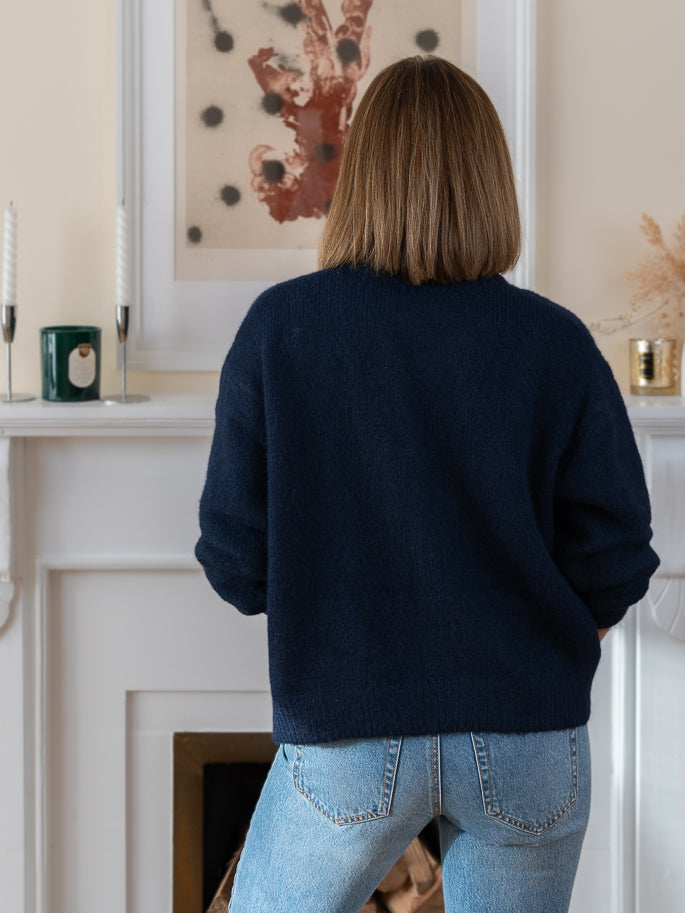 Navy Julie Cardigan