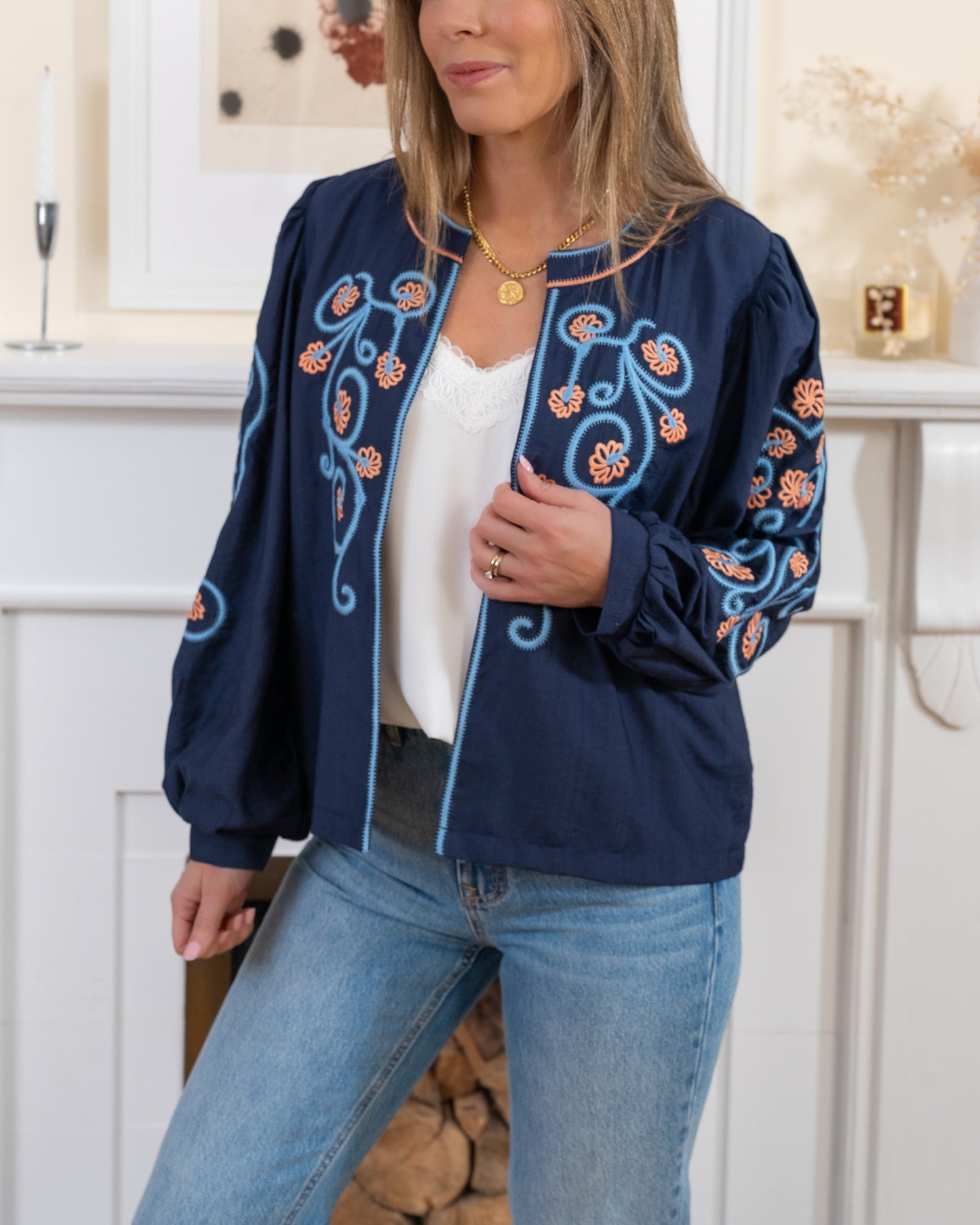 Navy Lisa Jacket