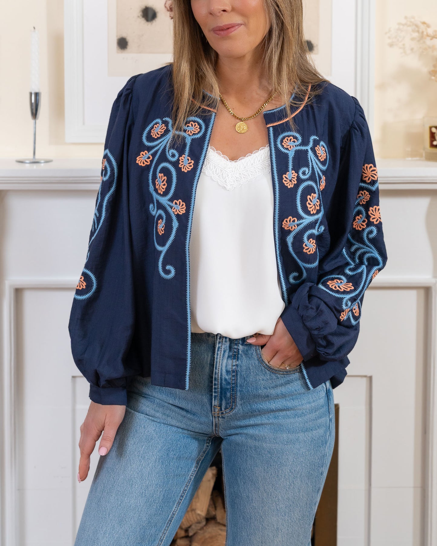 Navy Lisa Jacket