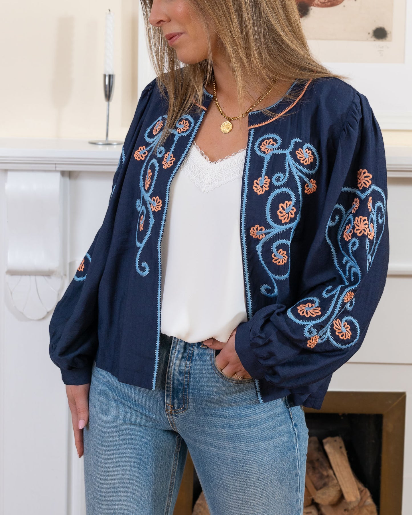Navy Lisa Jacket