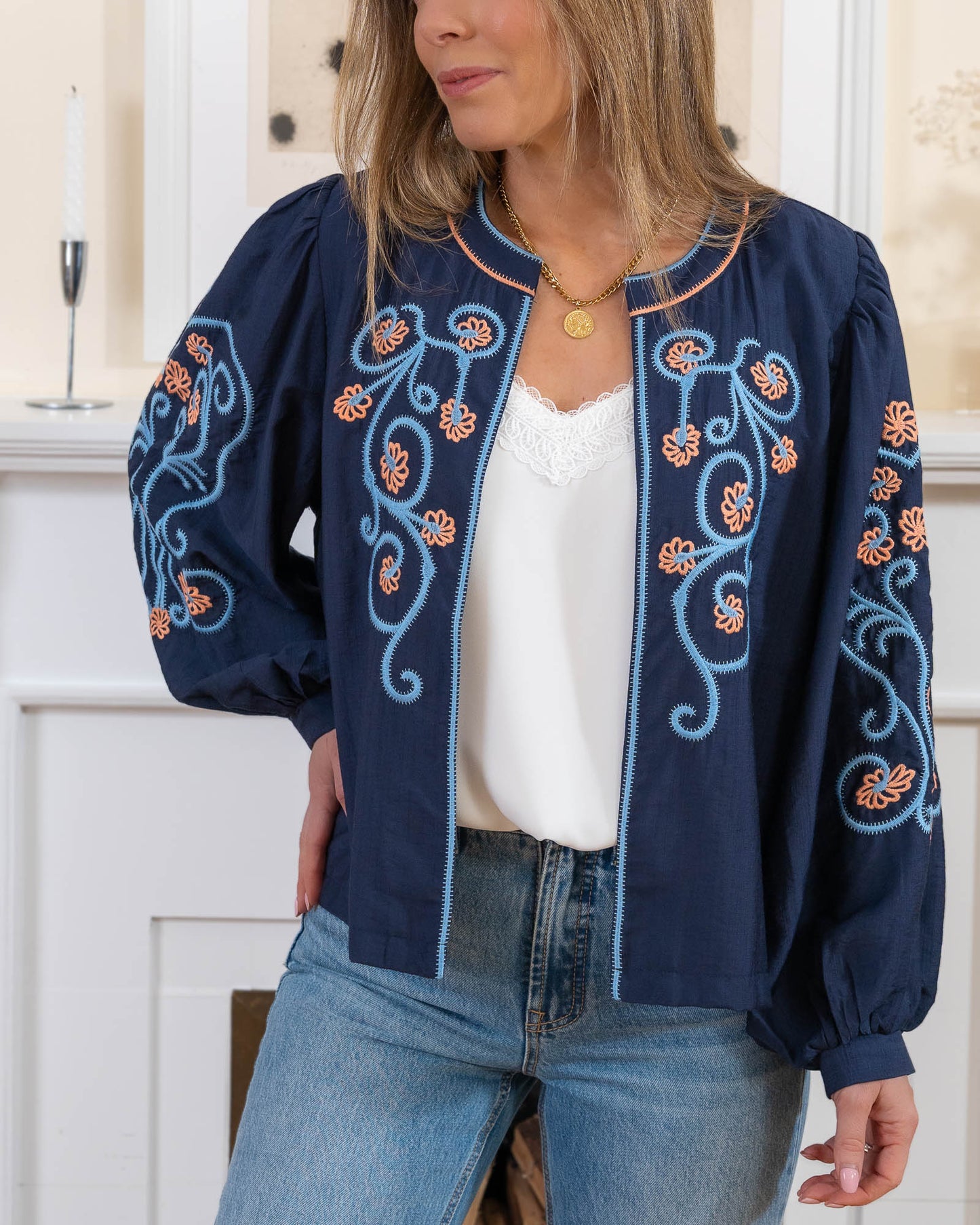 Navy Lisa Jacket