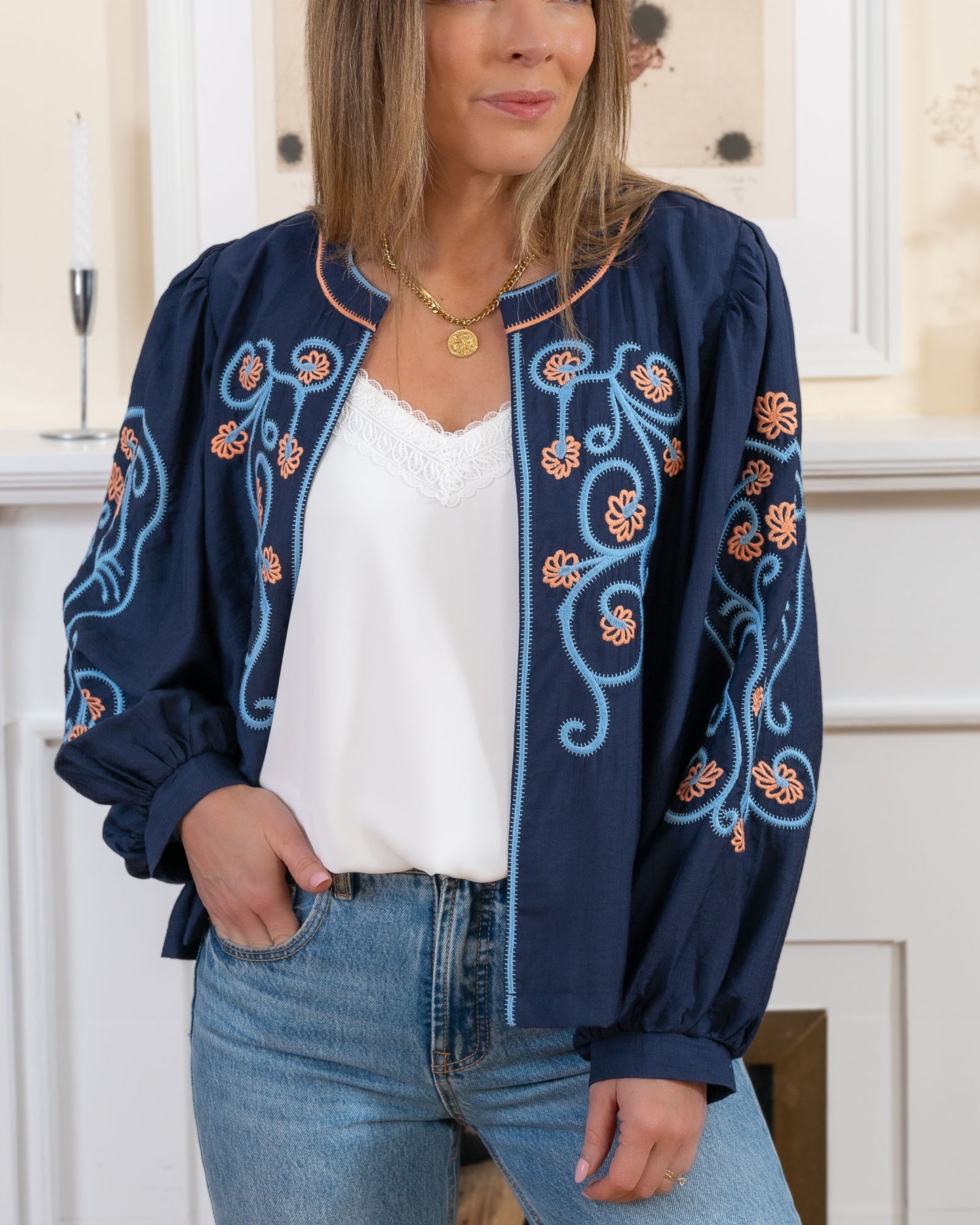 Navy Lisa Jacket