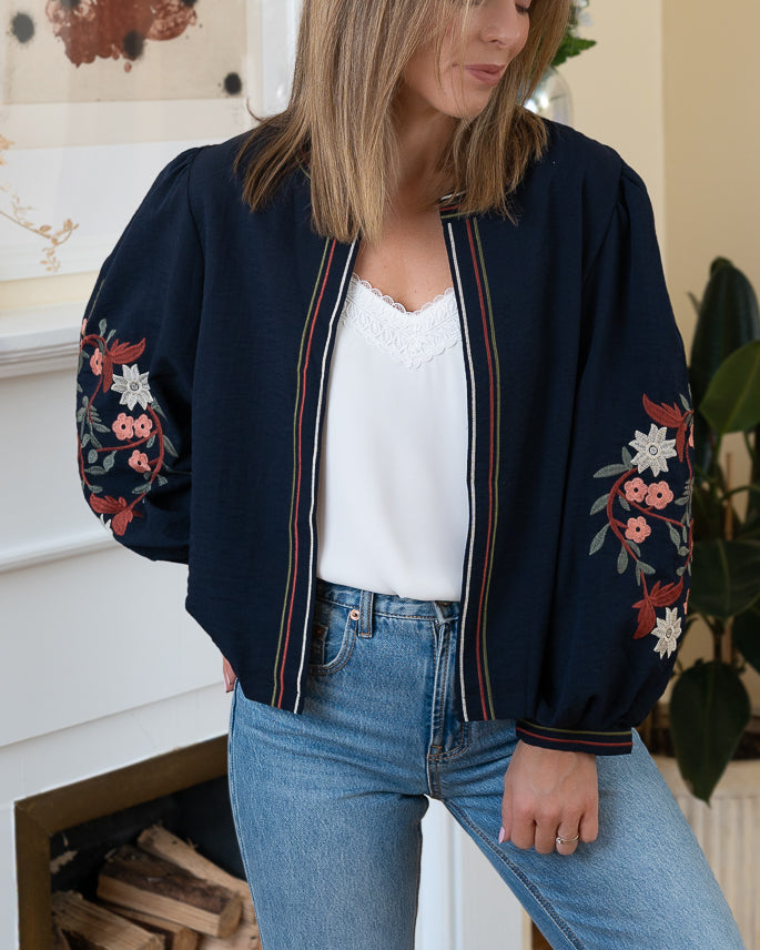 Navy Beth Jacket
