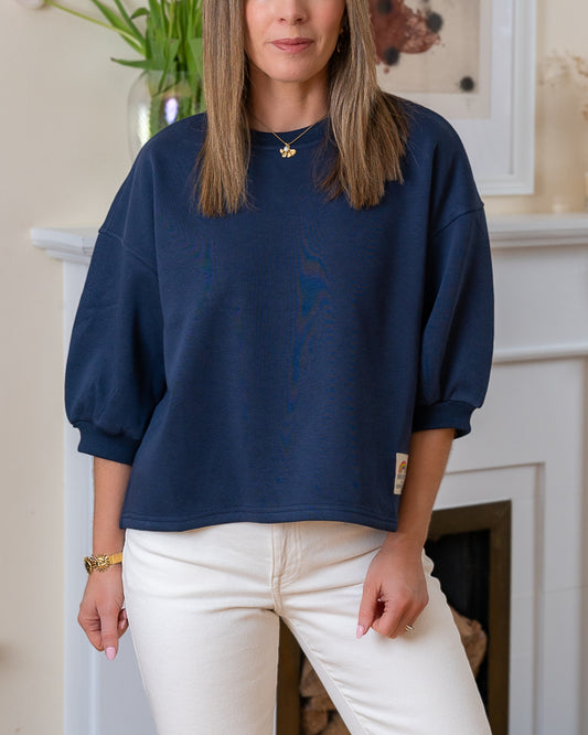 Navy Indira Sweatshirt