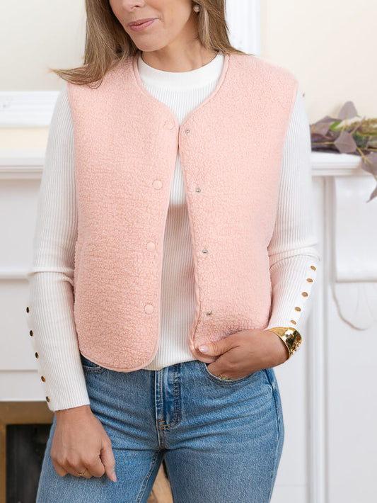 Pink Claudia waistcoat