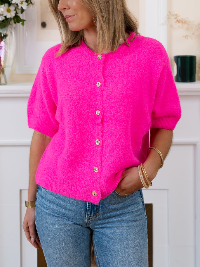 Pink Anna Cardigan