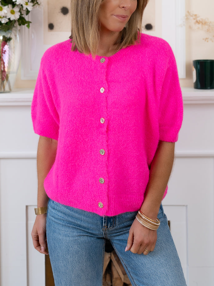 Pink Anna Cardigan