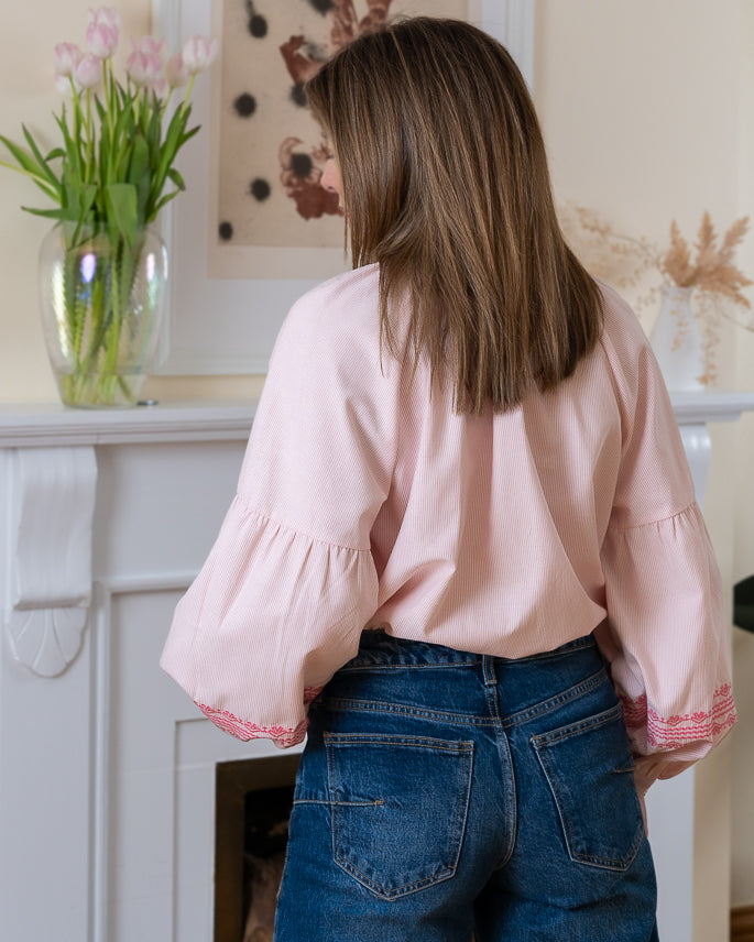 Pink Irene blouse