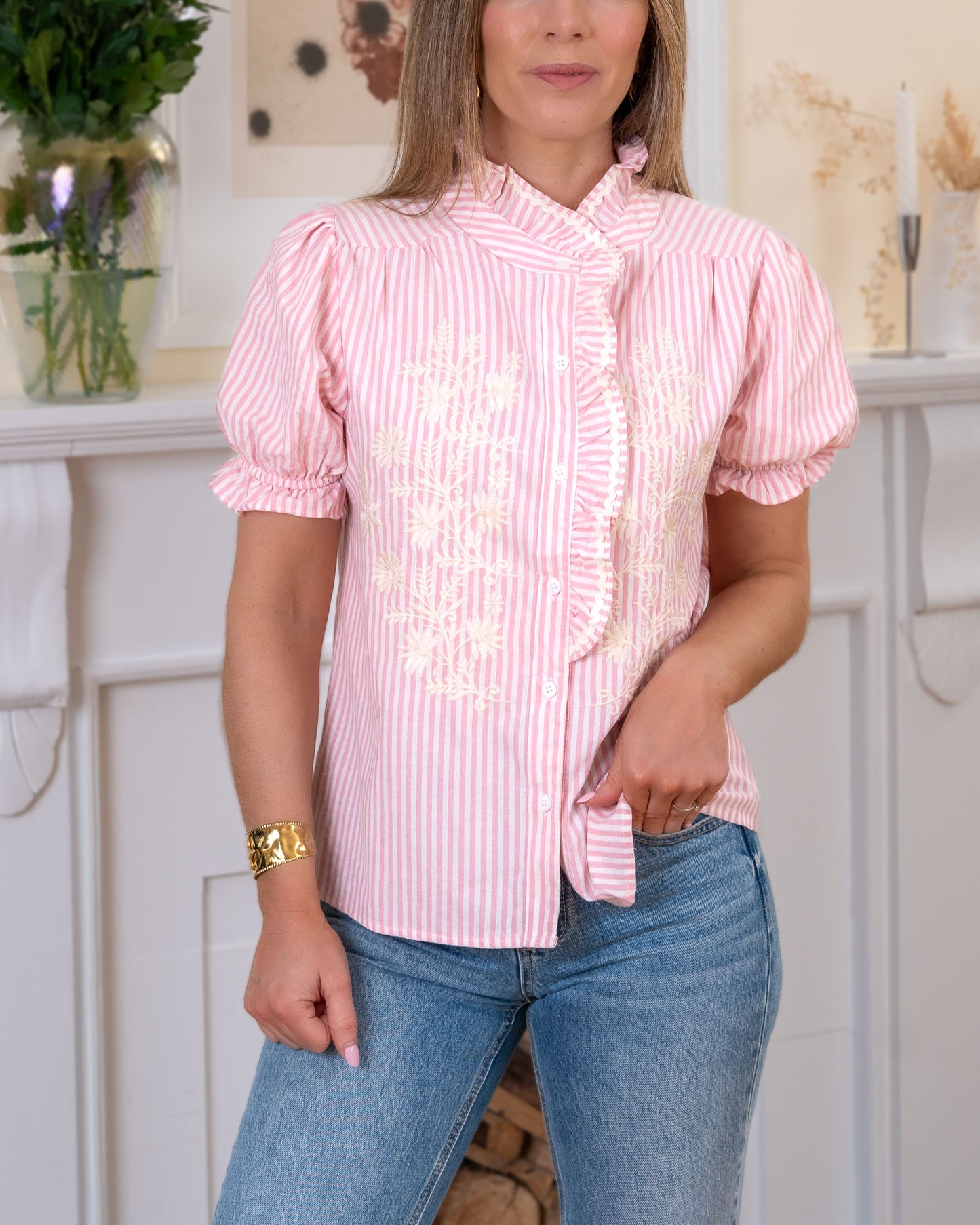 Pink Lana Blouse