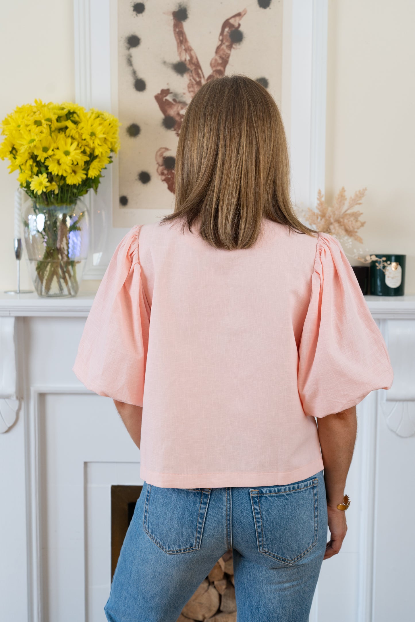 Pink Willow Blouse