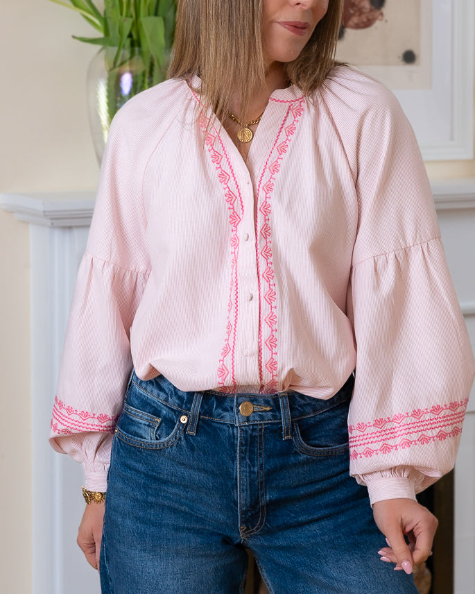 Pink Irene blouse