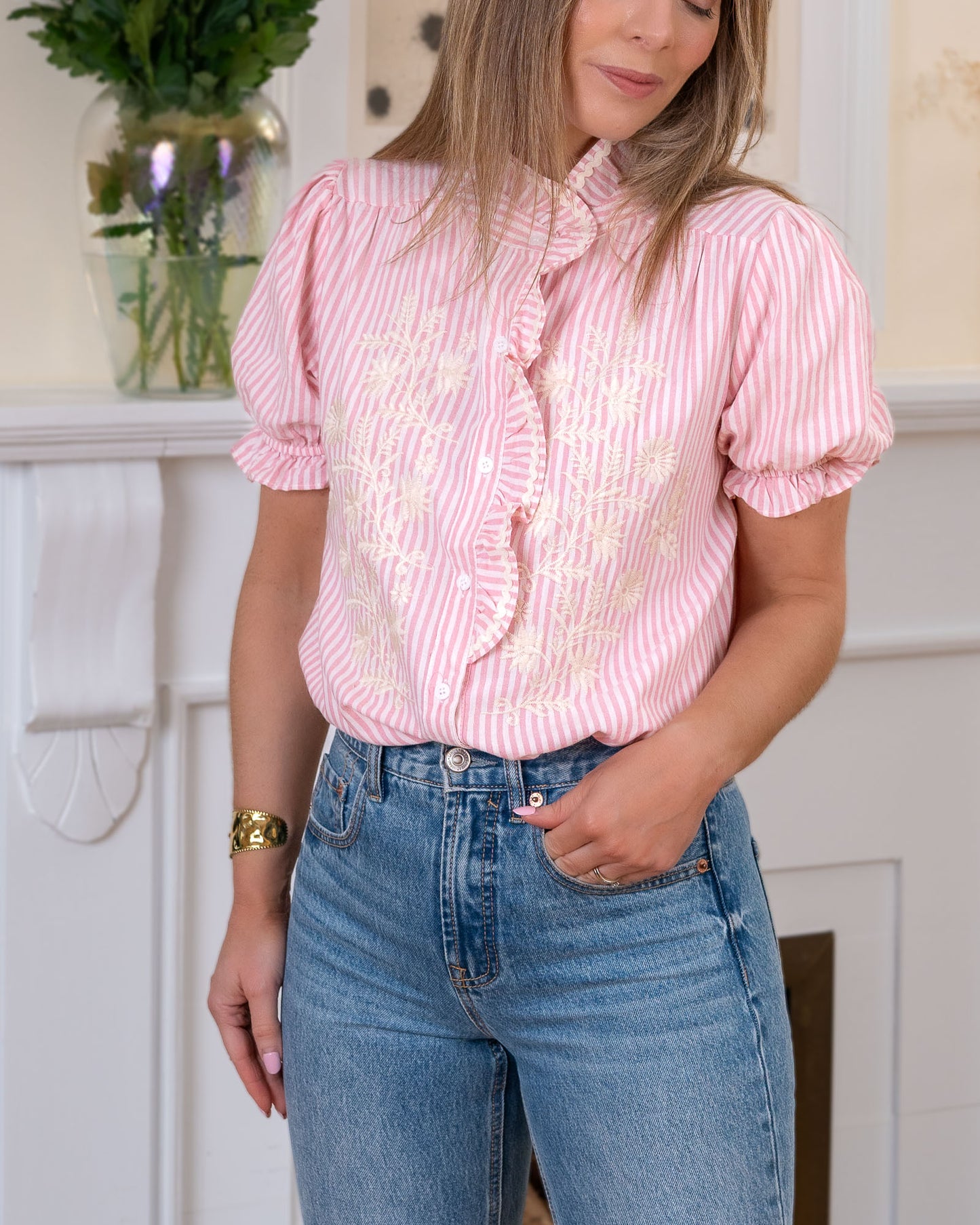 Pink Lana Blouse