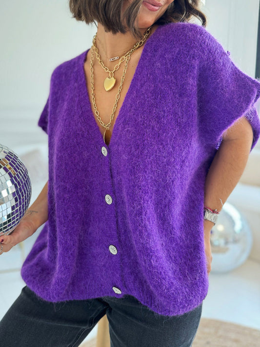 Purple Gloria Knit