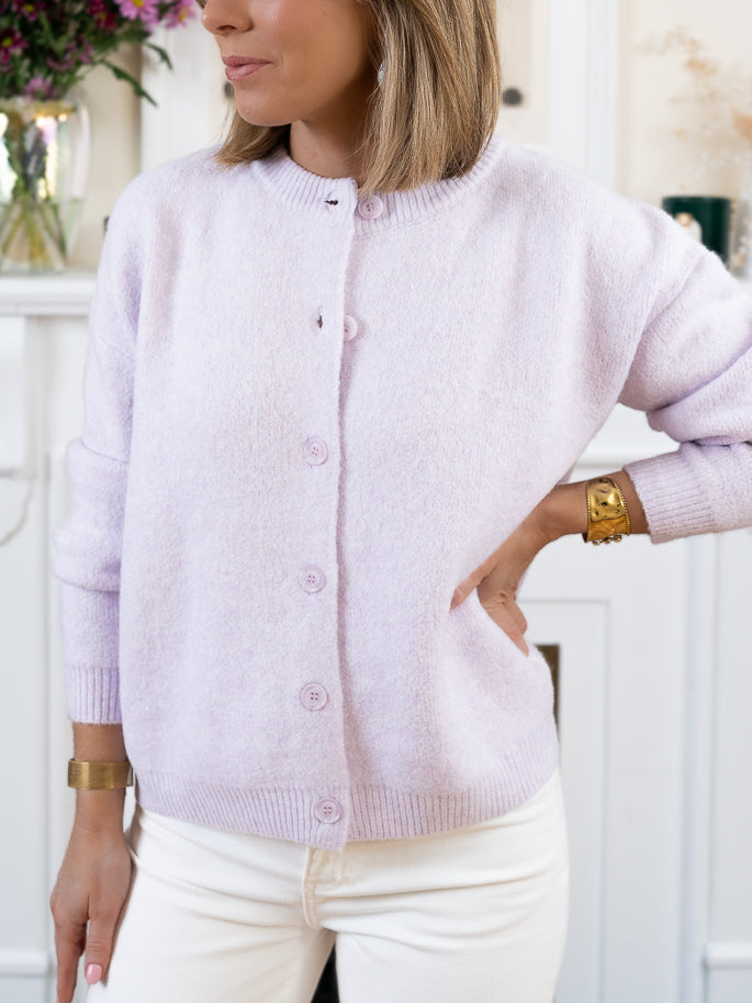 Purple Tommy Cardigan