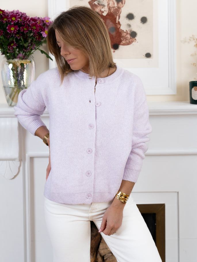 Purple Tommy Cardigan