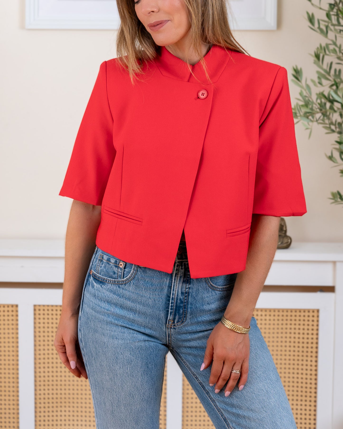 Red June Blazer