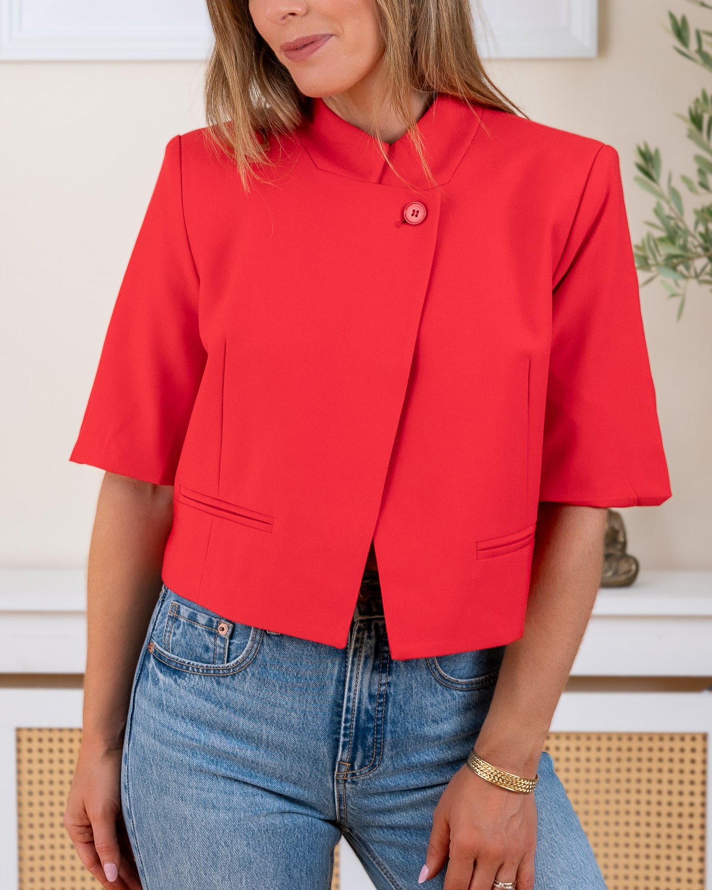 Red June Blazer