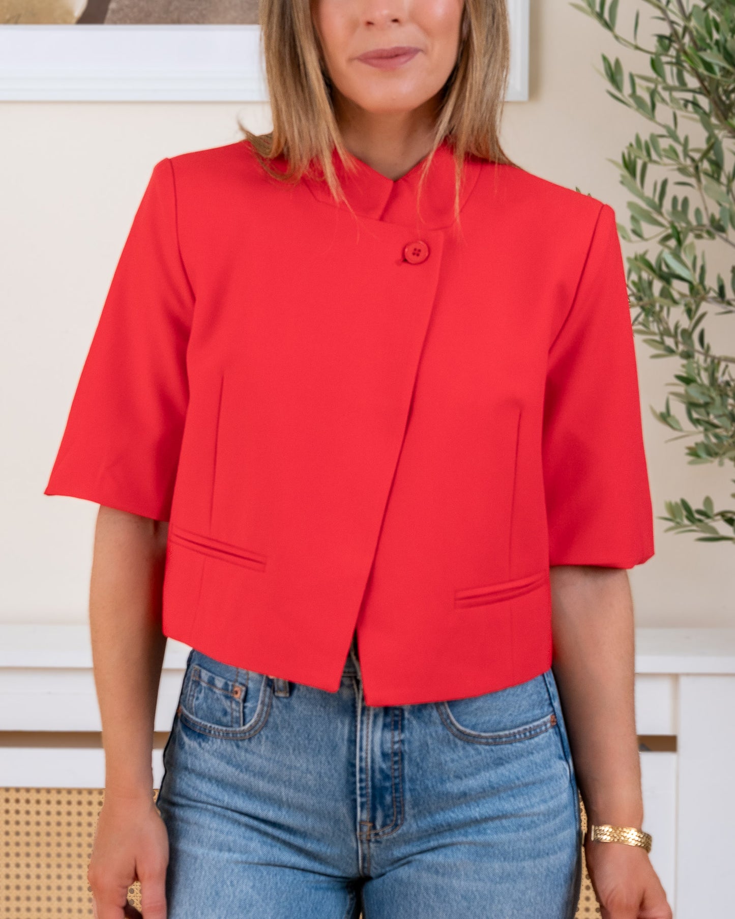 Red June Blazer