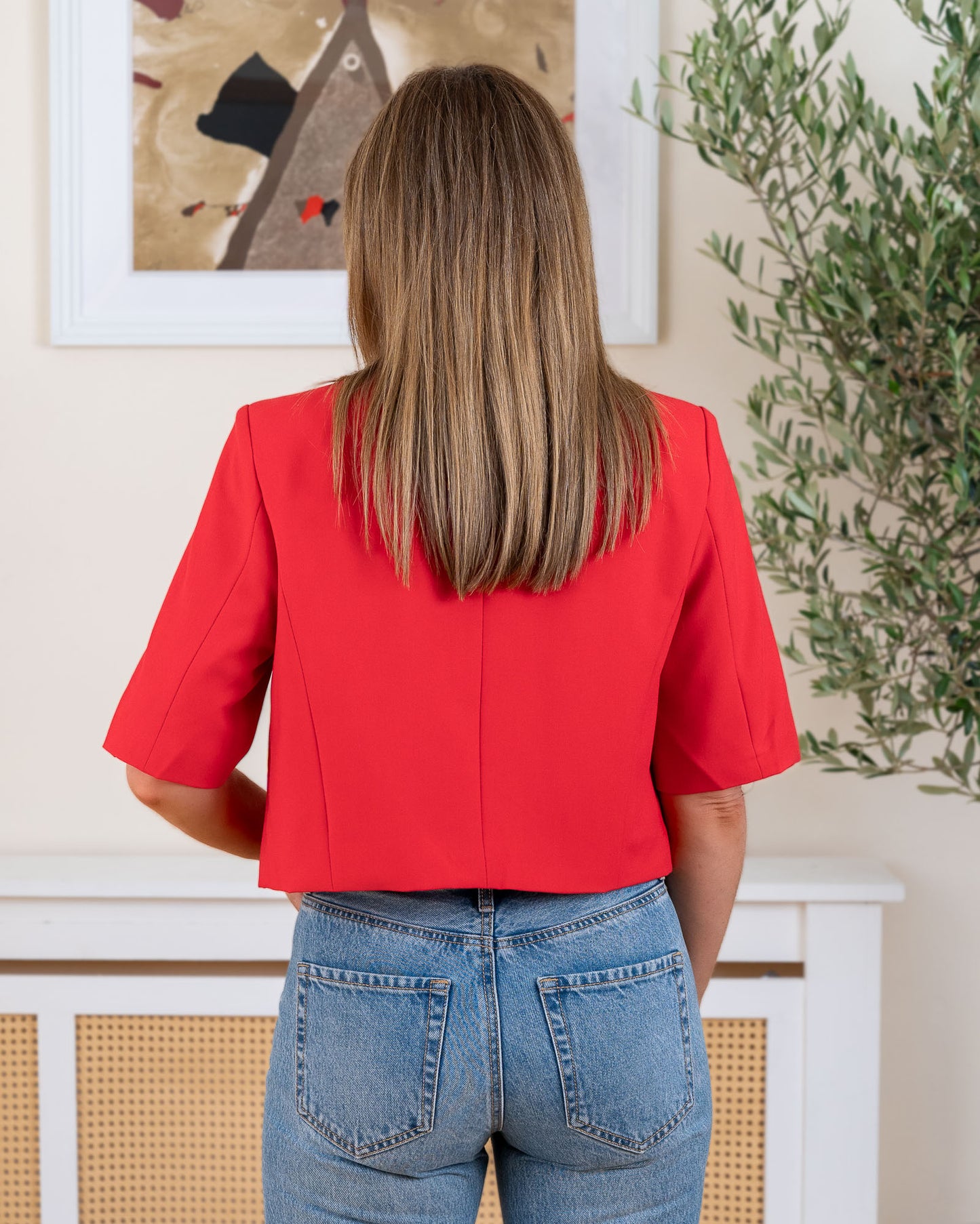 Red June Blazer