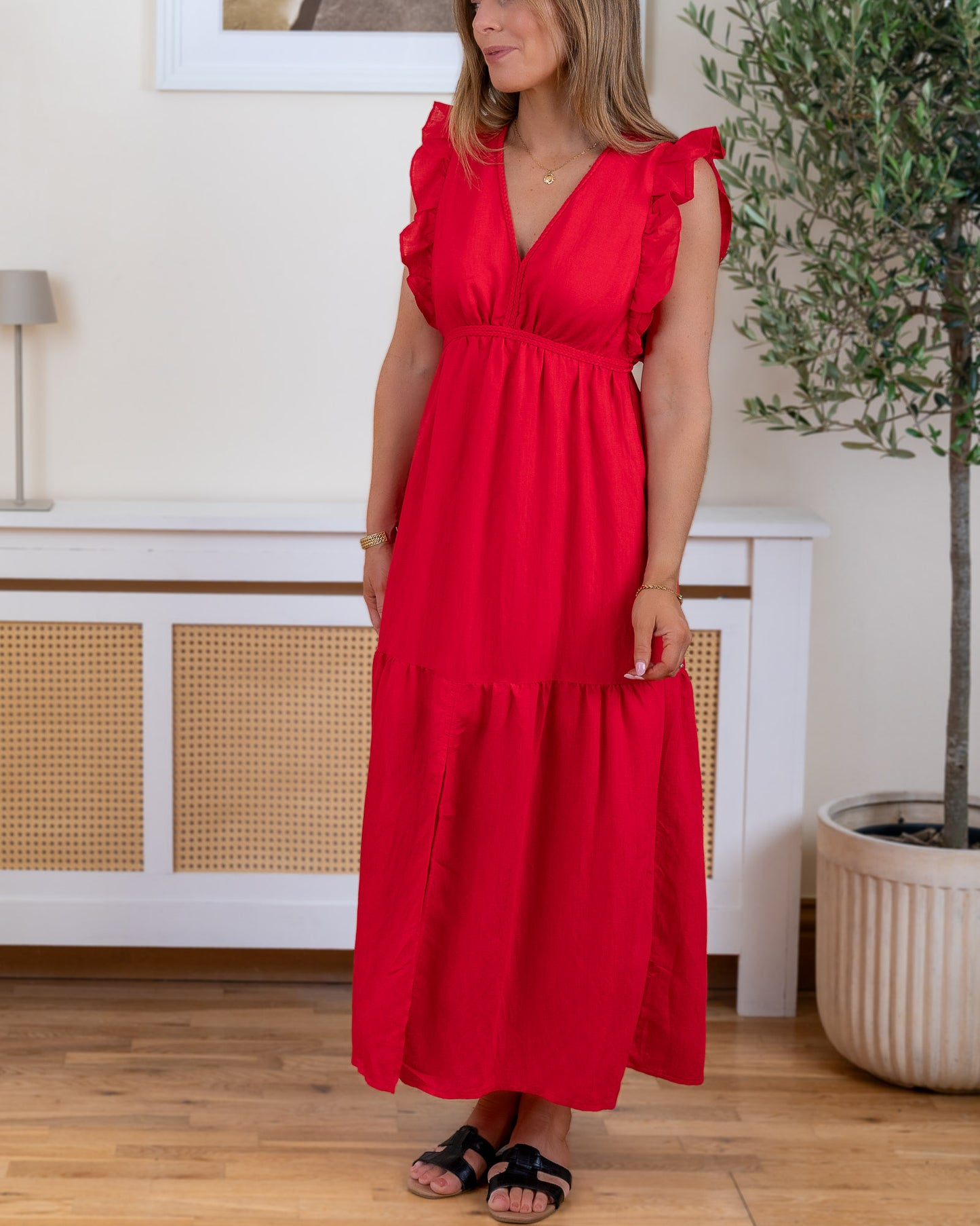 Red Penelope dress