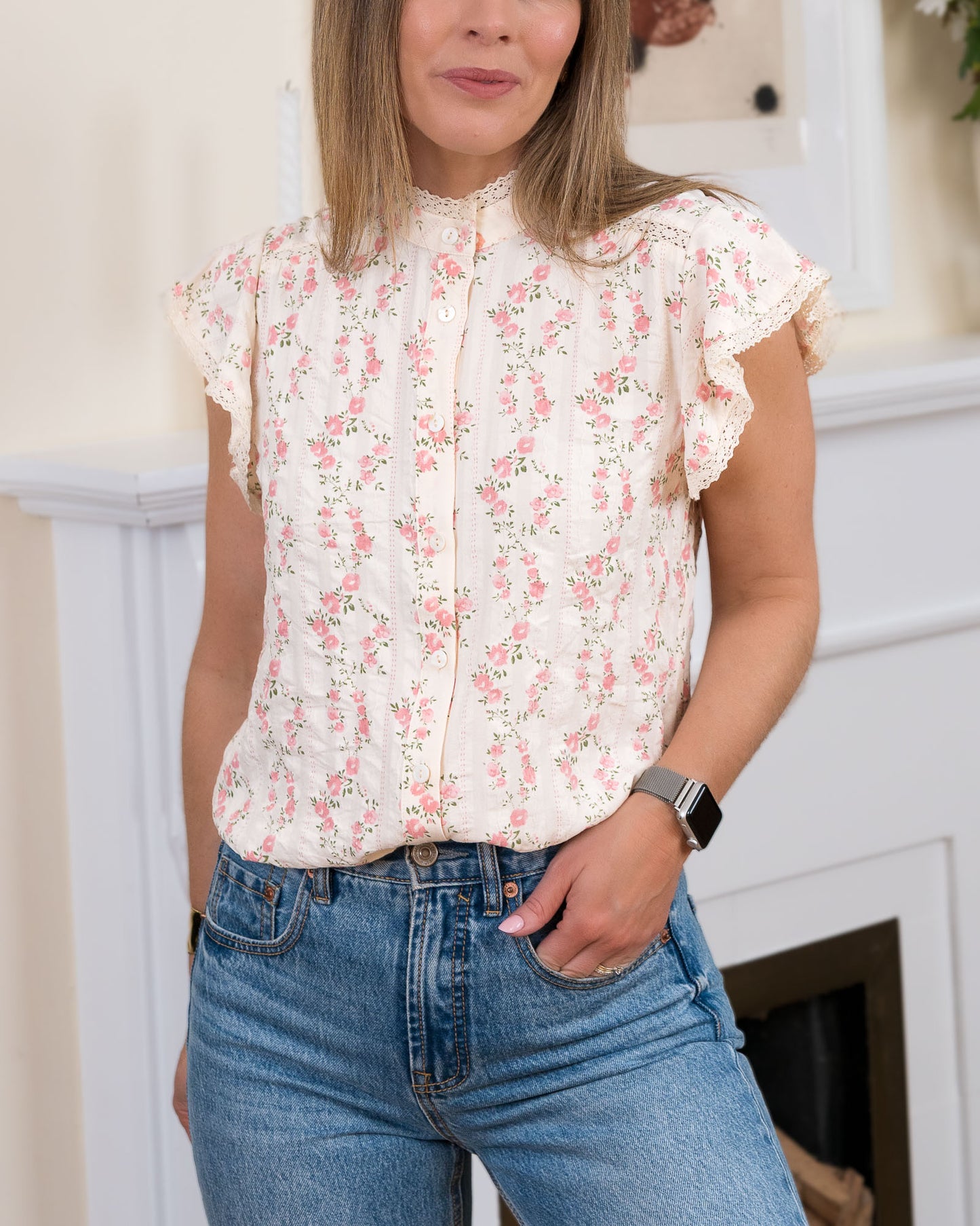 Rose Mabel blouse
