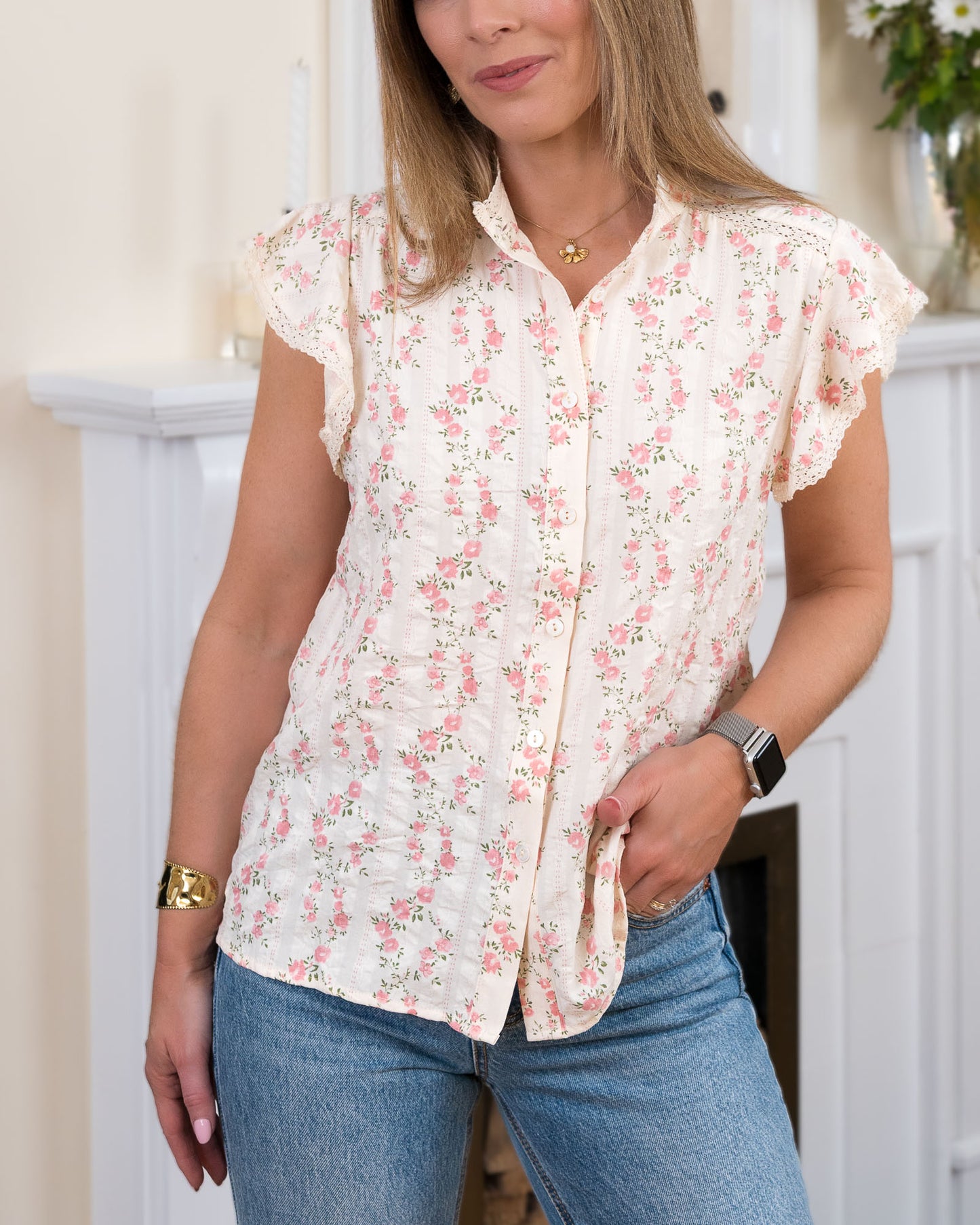 Rose Mabel blouse