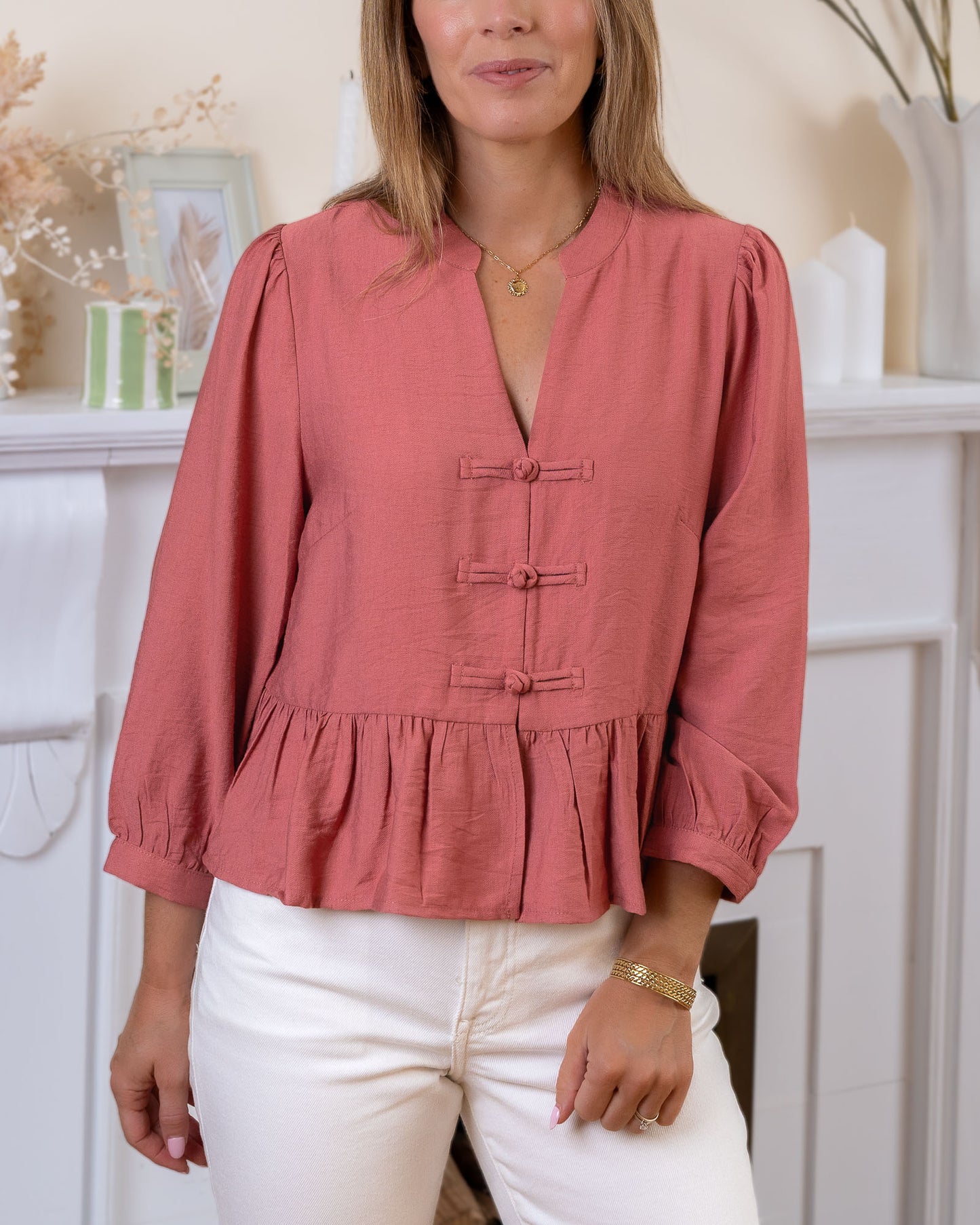 Rose Natia Blouse