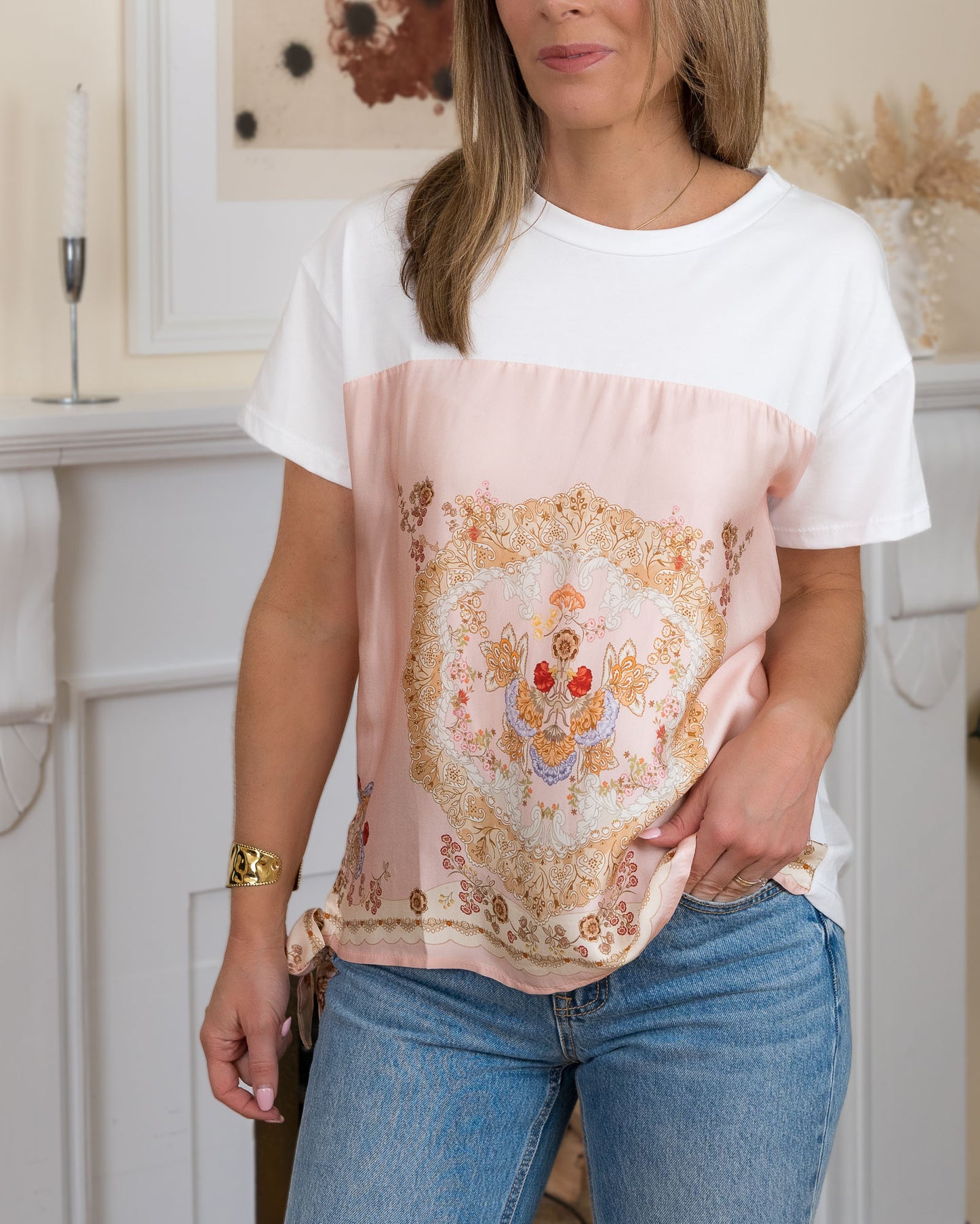 Rose Ibiza tee